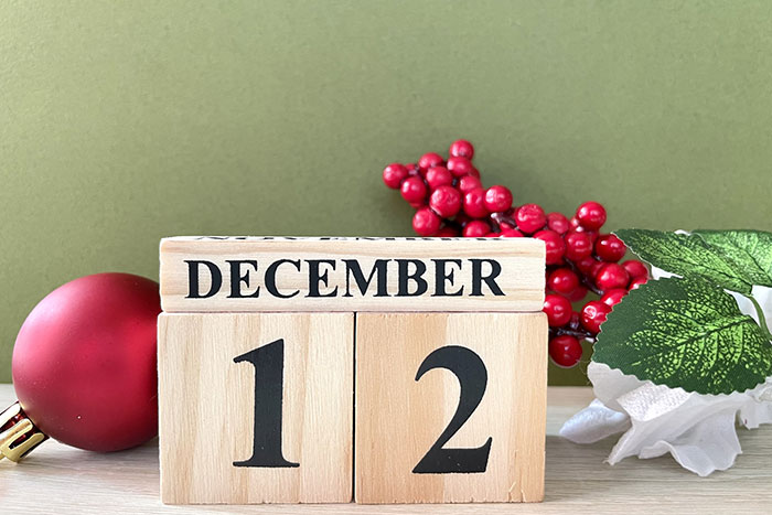 12月の医院からのお知らせ
